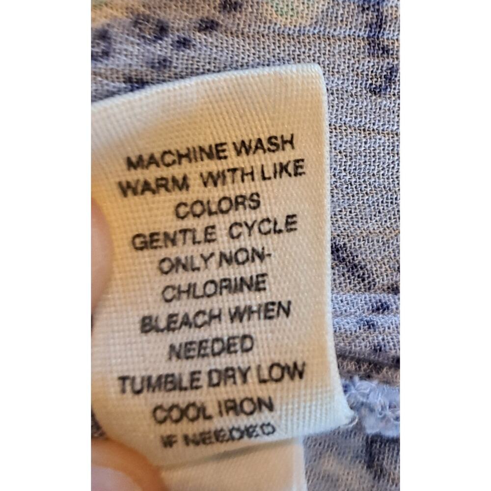 Mudd XL Sundress Lt. Blue Geometric Pattern Maxi Boho‎ - Picture 8 of 9